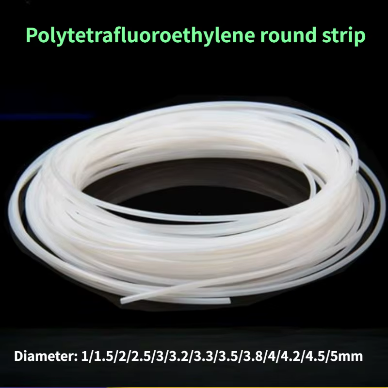 Fil de téflon à bande ronde en polyjavafluoroéthylène, température, corrosion 02/10/2018, diamètre 2