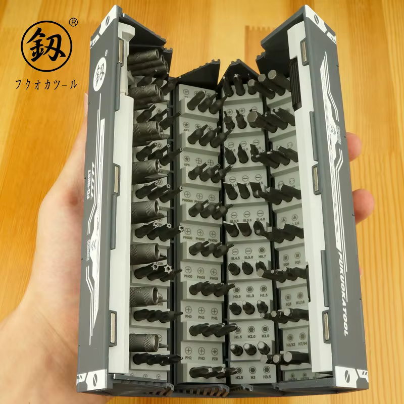 Jeu d'embouts magnétiques pour la réparation de PC et de téléphone, kit de tournevis, mini mallette 