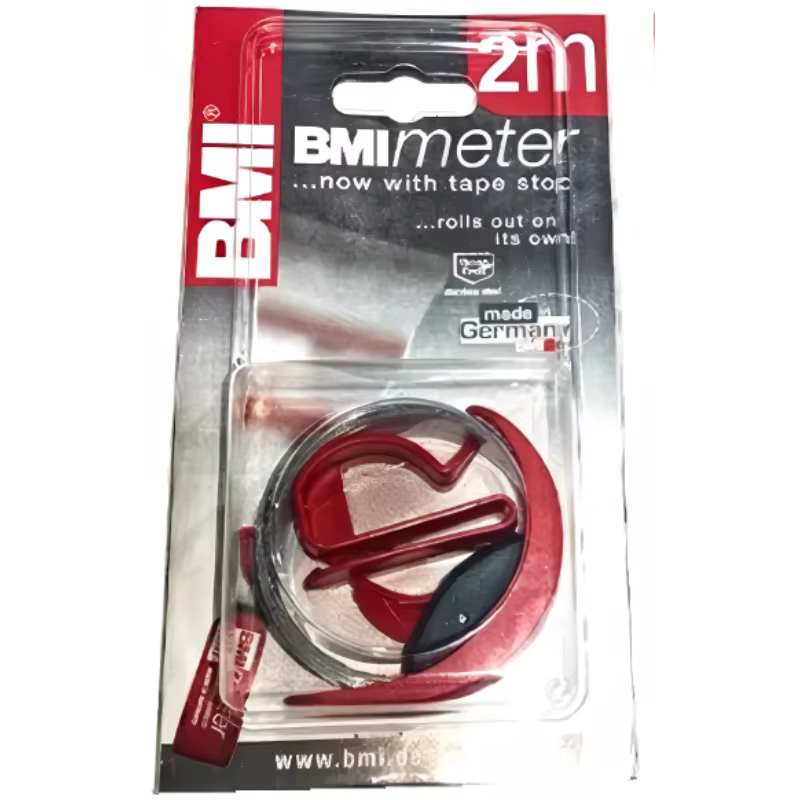 Mètre Ruban Auto-Rétractable NO 429 241 429 341 BMI Allemagne en Acier Inoxydable 2M 3M avec Verroui