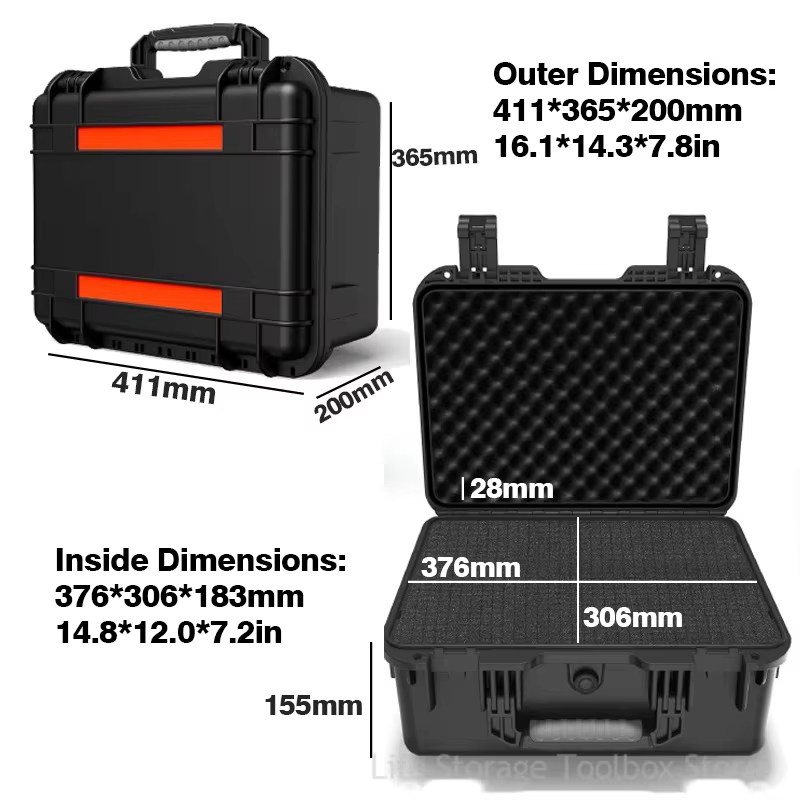 Étui de rangement pour batterie et chargeur Makita Dewalt Milwaukee Parkside - Boîte à outils électr