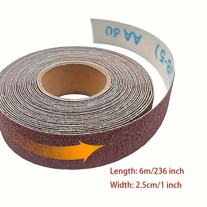 Rouleaux de papier de verre diamant, rouleaux de papier de verre grain 80/150/240/320/400/600, tissu
