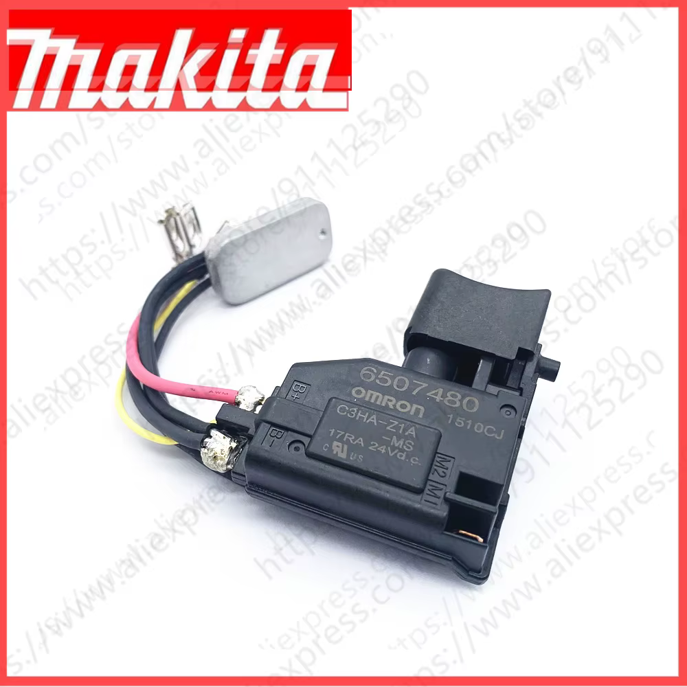Commutateur pour MAKITA DHP343 DDF343 BHP343 DHP453 DHP453RFE DDF453RFE DDF453 BHP453 BDF453 DF453D 