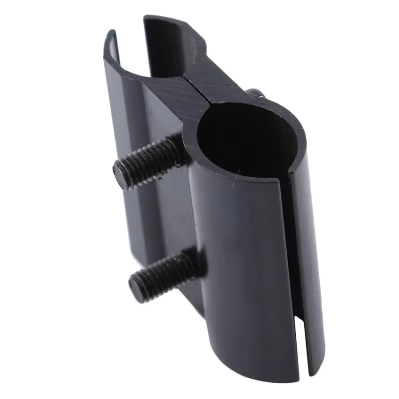 Support de serrage à Tube fixe noir pour lampe de poche télescope, support de pince universel pour I