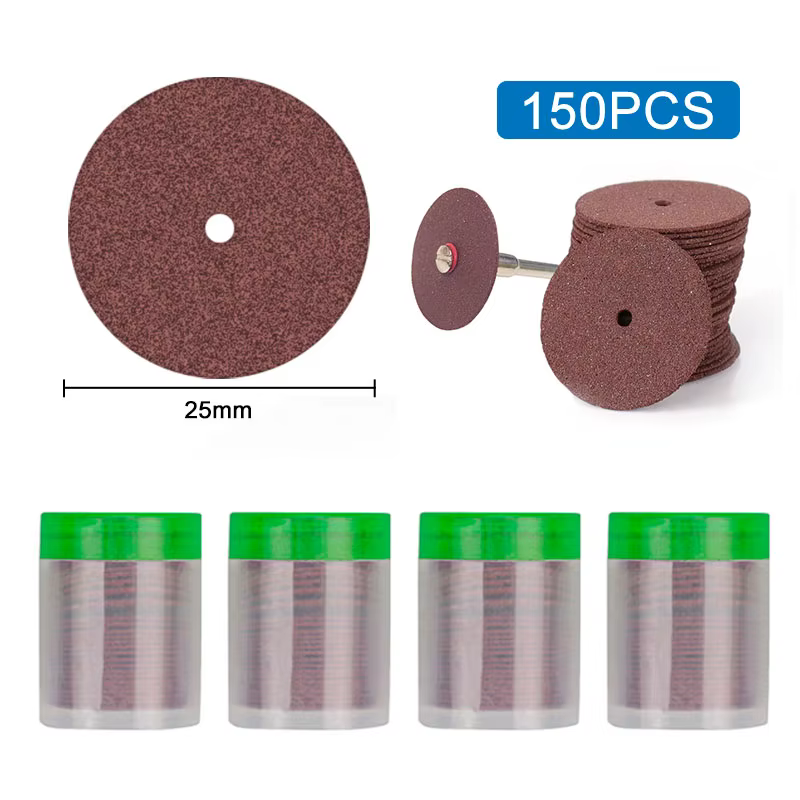 XCAN 150 pièces disque de roue découpé en résine 25mm disque de coupe lame de scie circulaire meule 