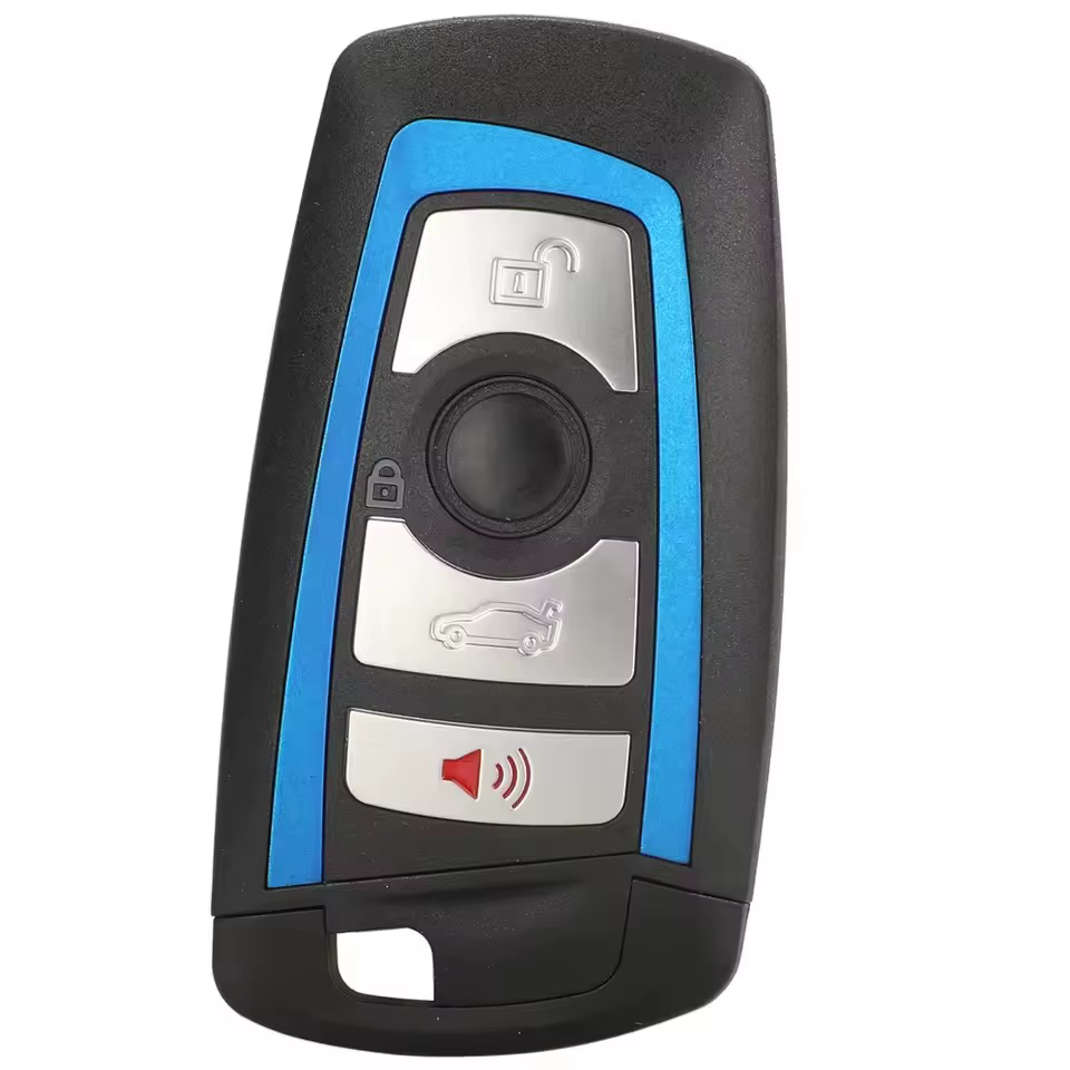 Étui pour clé de voiture adapté à la BMW 4 touches 3 série 5 série F, coque de remplacement pour clé