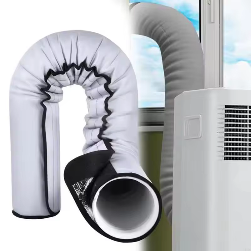 Manchette d'isolation à triple couche pour tuyau d'échappement du climatiseur portable Couverture d'