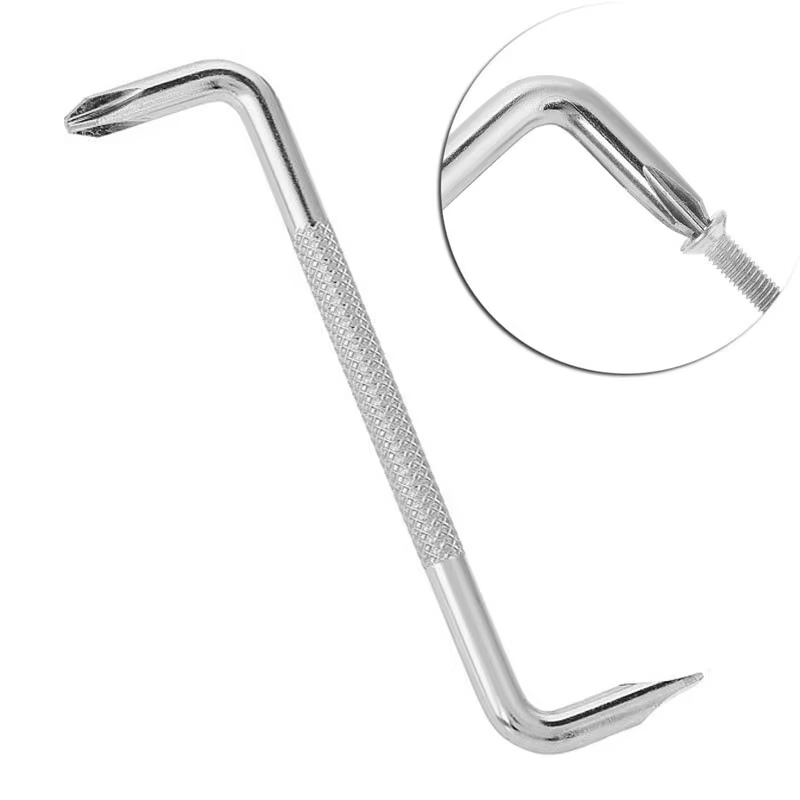 Tournevis de Type Z, tournevis croisé à fente, coude à Angle droit de 90 degrés, décalage et fente a