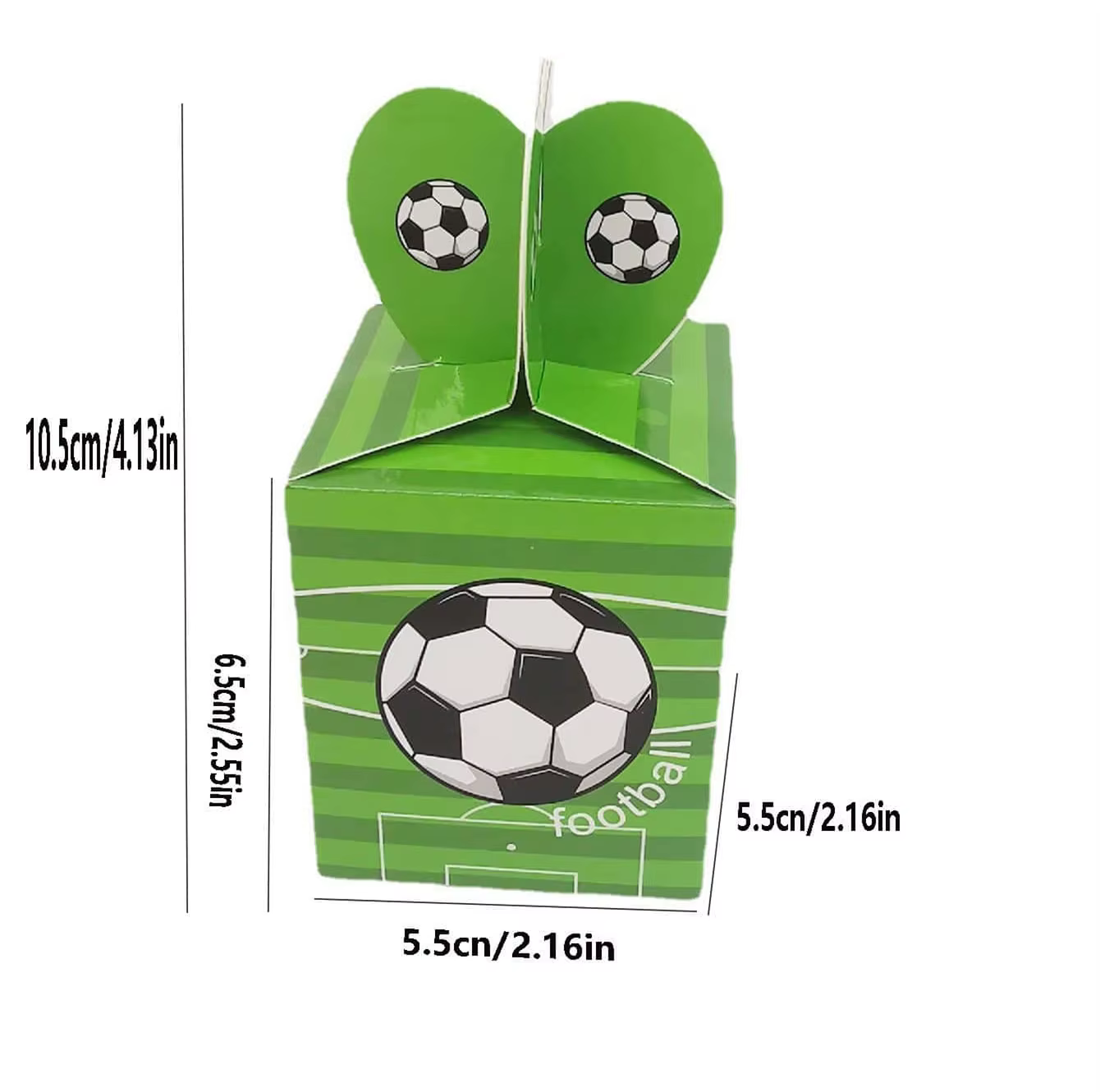 Mini boîte à bonbons de Football, 10 pièces, dessin animé, Portable, cadeau d'anniversaire pour enfa