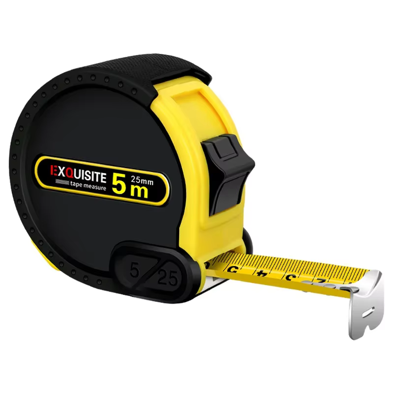 Ruban à mesurer métrique en acier 5M/7.5M/10M-outil de mesure de Distance règle en métal longueur du