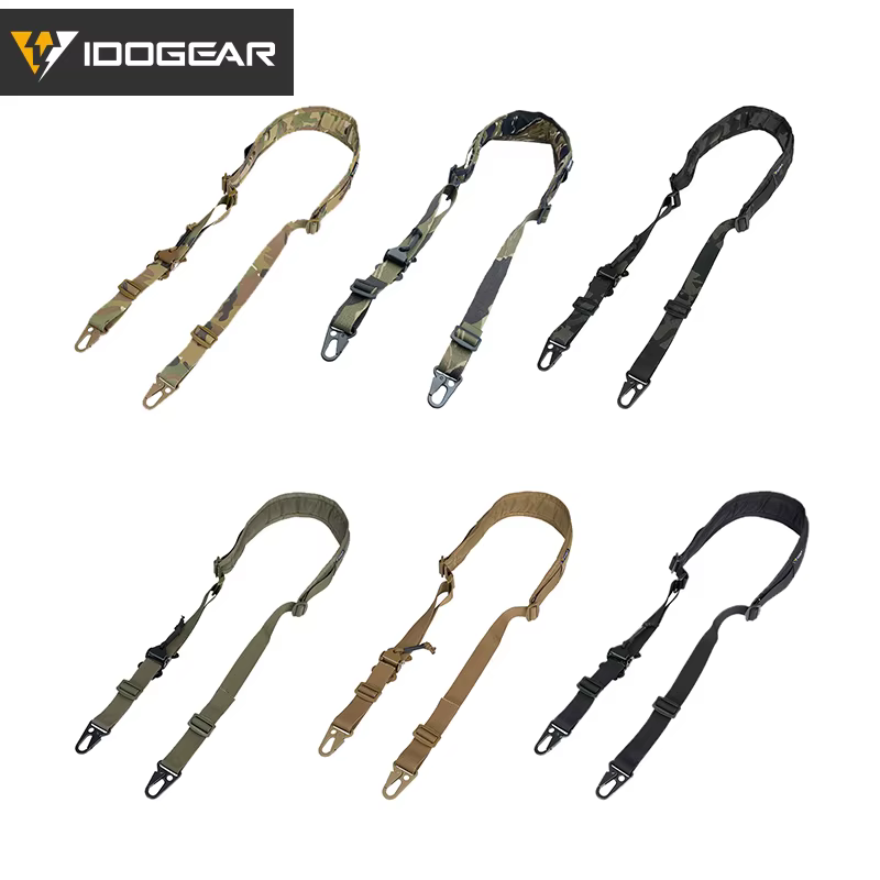 IDOGEAR tactique fusil fronde Slingster 2 points chasse rapide tirer Ranger vert 3428