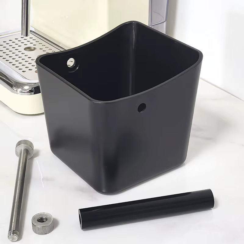 Boîte à tarauder expresso avec tige taraudeuse amovible et base antidérapante pour gâteaux