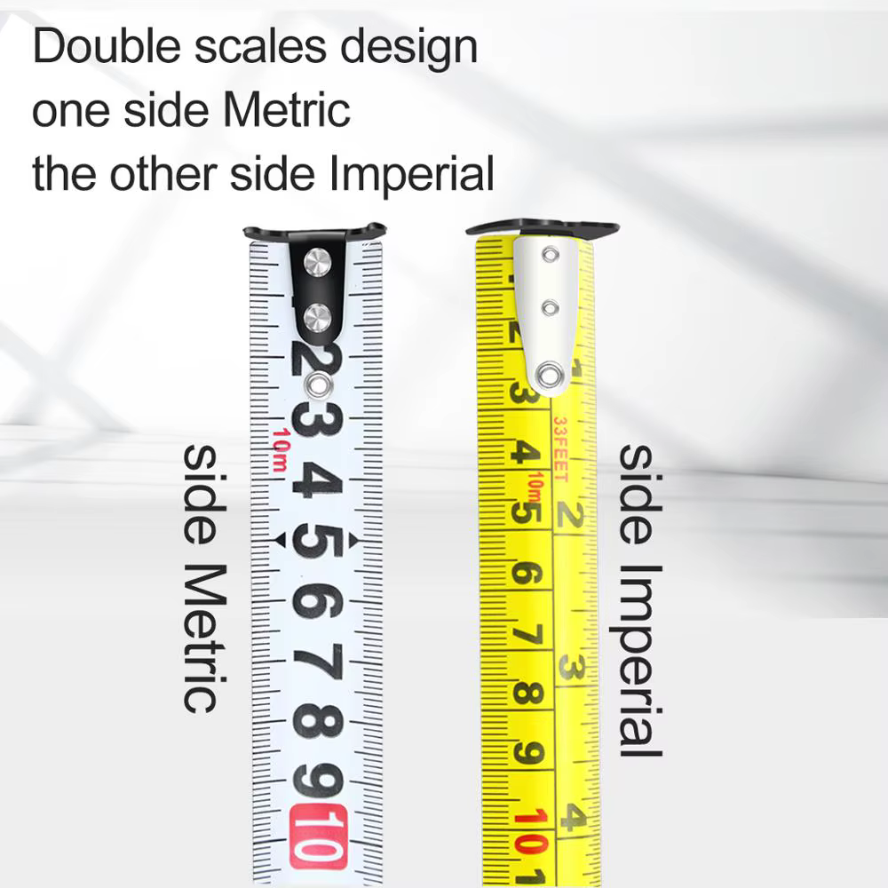 LAOA – règle en acier de Type japonais 3m/5m/7.5m/10m, ruban à mesurer, Roulette, Double face, ruban à mesurer, outils de mesure rétractables