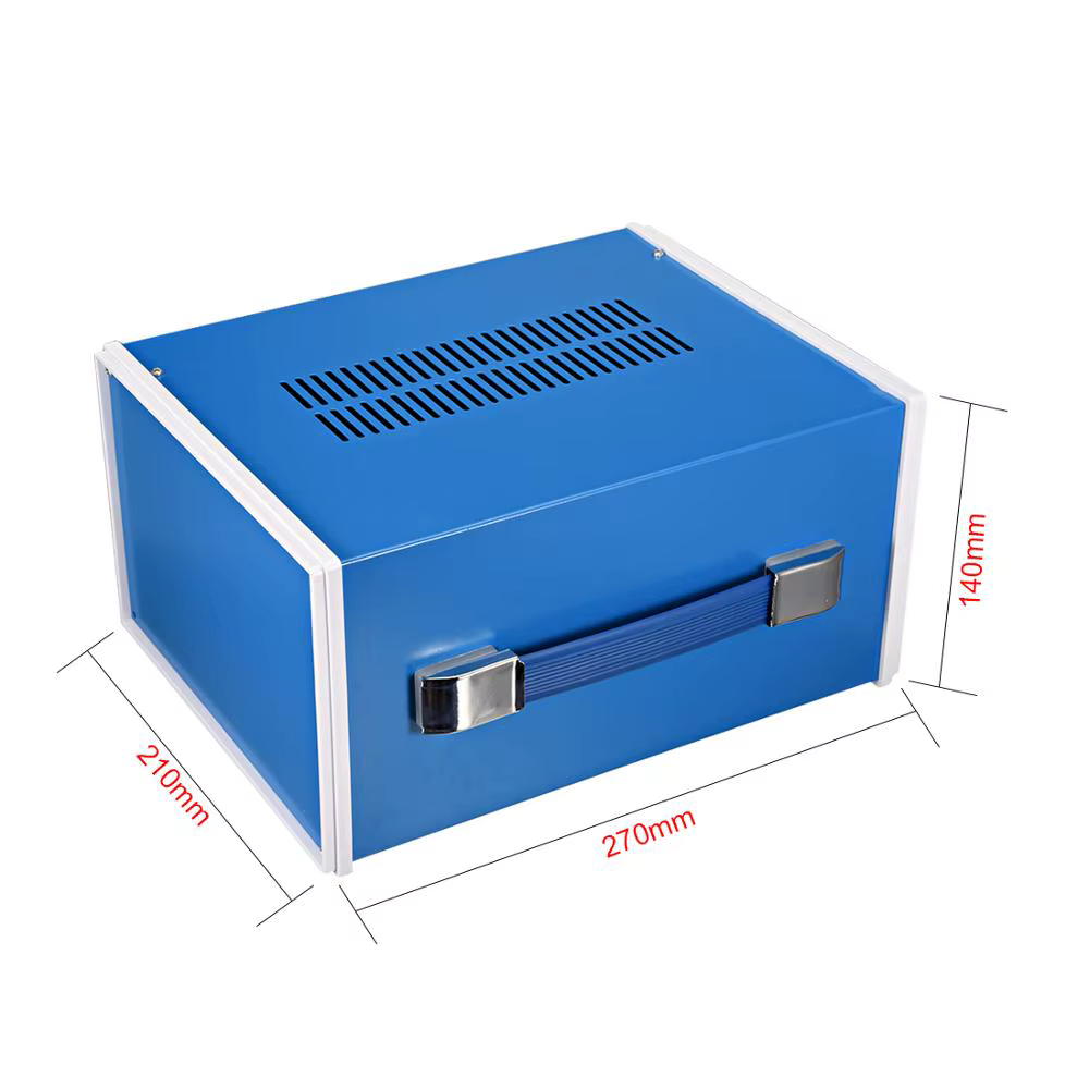 Uxcell 1 pièces boîte de jonction de projet en métal boîtier