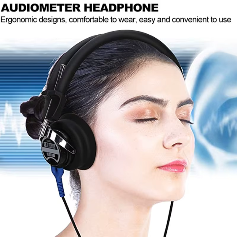 Tout nouveau Audiomètre TDH39 DD45, écouteurs audiométriques, transducteurs de Conduction d'air, casques, testeur auditif