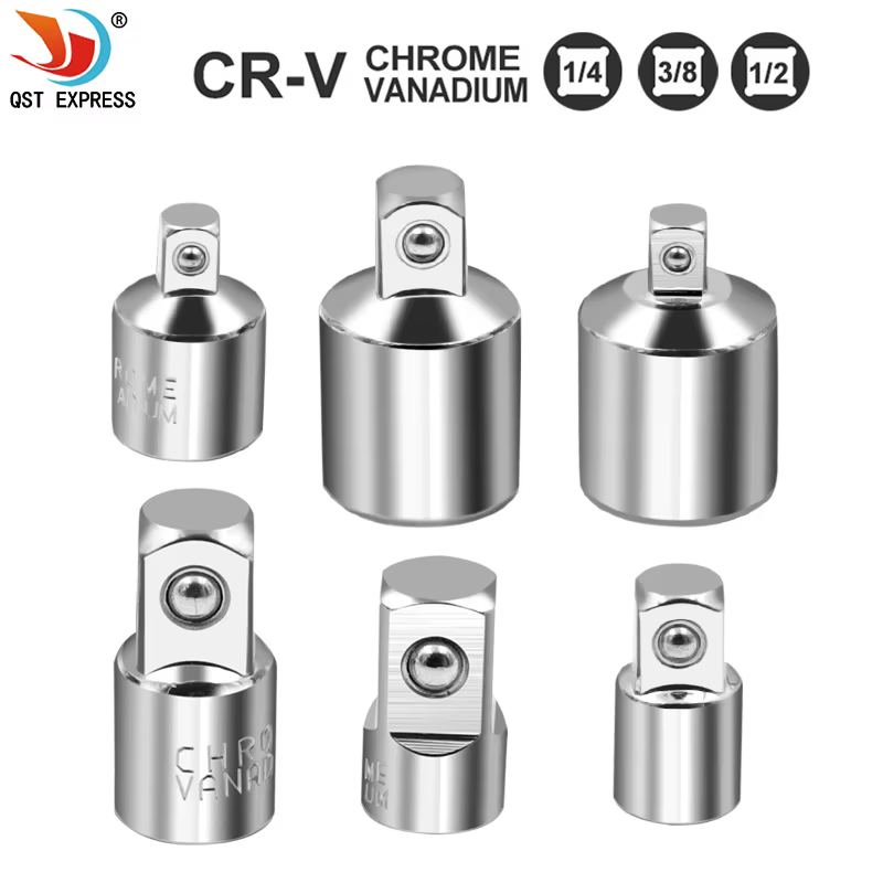 Adaptateur de douille de clé à cliquet en acier inoxydable