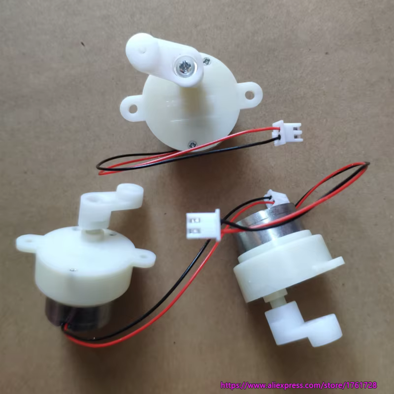 Tout nouveau moteur à engrenages 300 DC 3V ~ 12V 12 ~ 45 tr/min