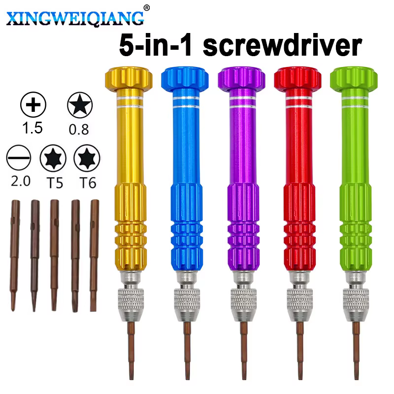 Jeu de tournevis Torx 5 en 1