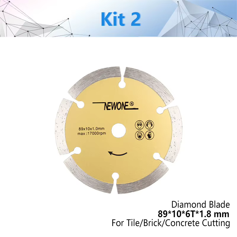 NEWONE lame de scie circulaire disque de coupe pour bois/métal/plastique HSS carbure diamant résine
