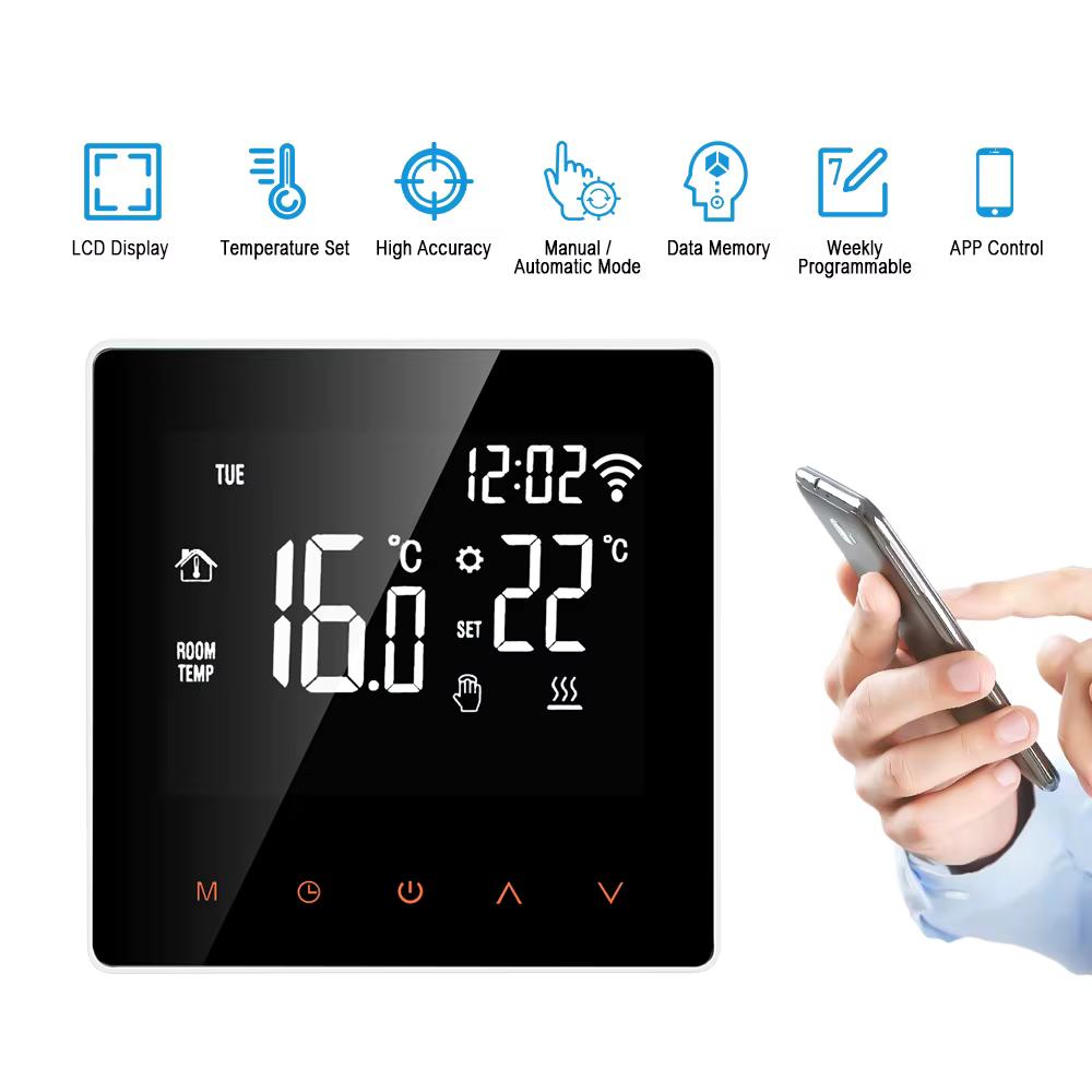 AVATTO Thermostat intelligent WiFi pour chauffage électrique