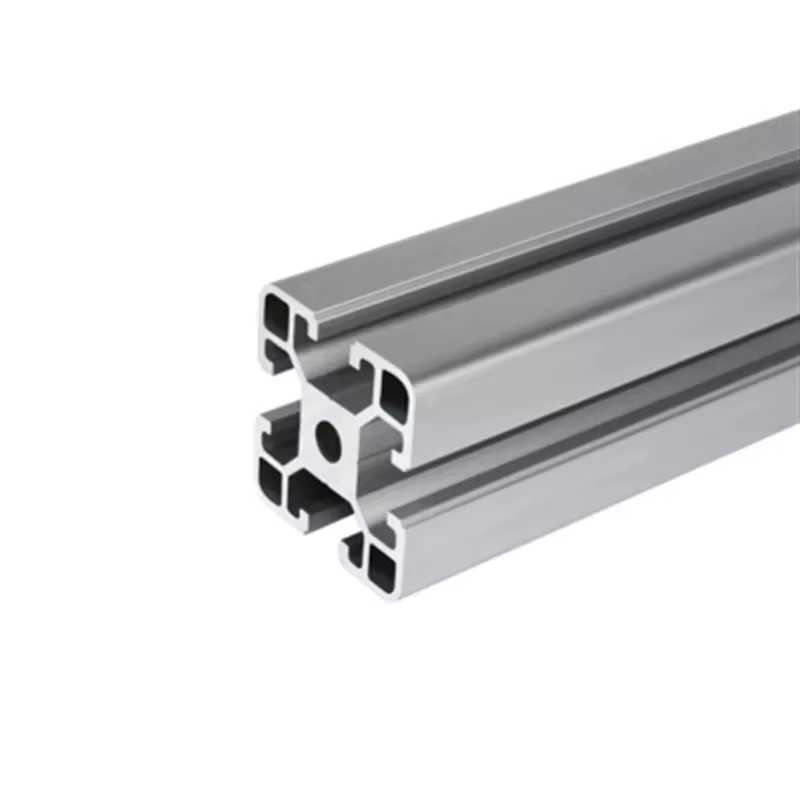 Profil en aluminium industriel standard européen, alliage d'aluminium, petit débit d'équipement ferroviaire automatique, 2020, 2040, 3030, 3060