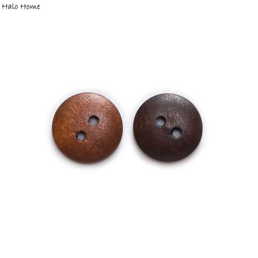Lèvent Ronds en Bois de Type Jx2 à 2 Trous