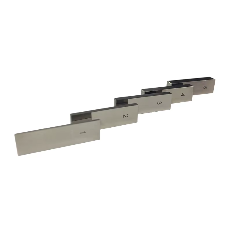Bloc d'acier jauge de mesure bloc de jauge carré en acier 1mm