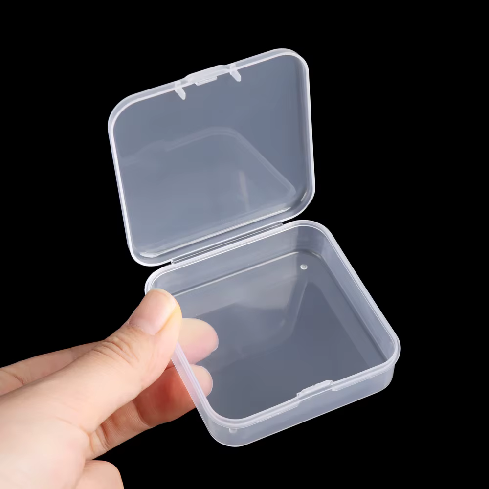 Boîte de rangement transparente pour petits objets
