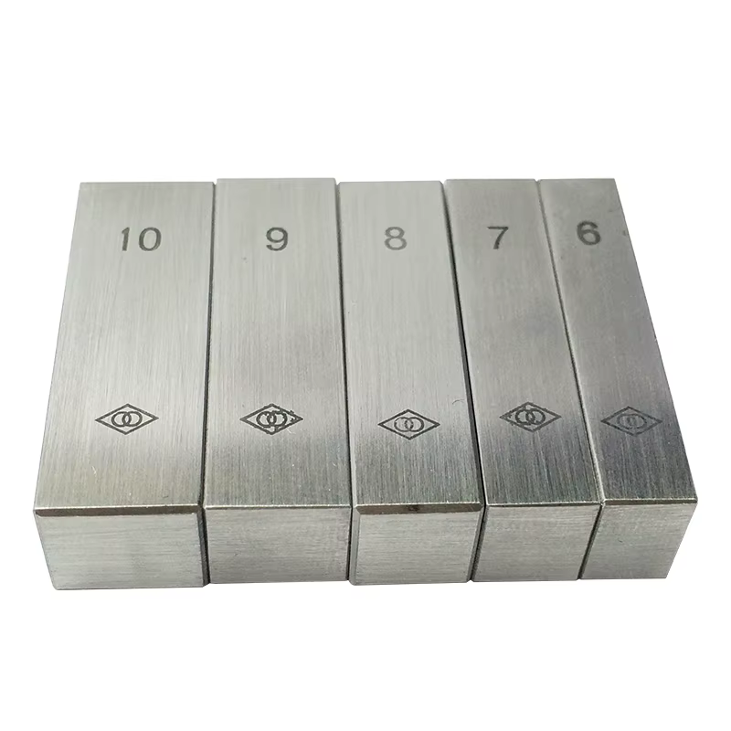 Bloc d'acier jauge de mesure bloc de jauge carré en acier 1mm