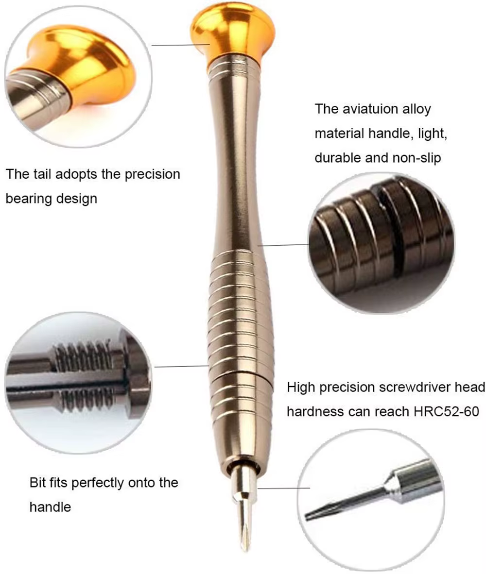 Jeu d'embouts de tournevis de précision Torx 25 en 1