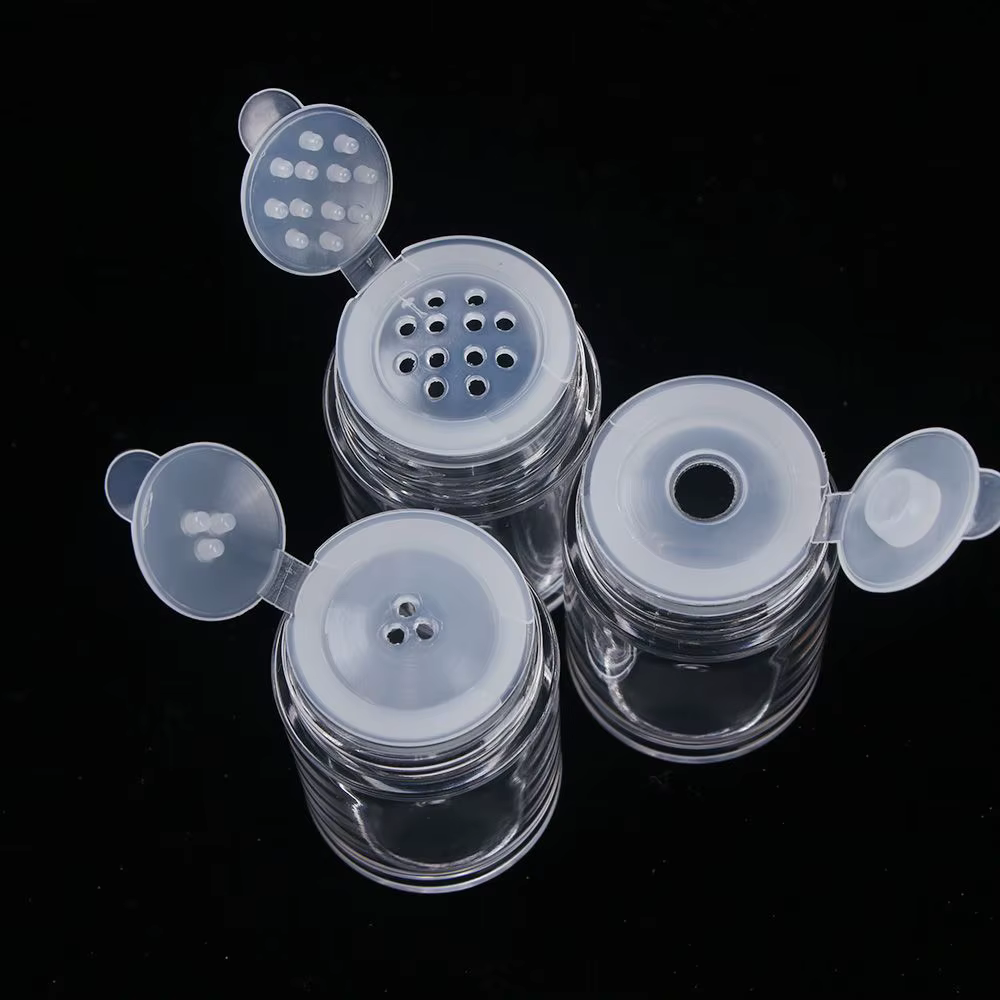 Mini boîte d'assaisonnement en plastique réutilisable