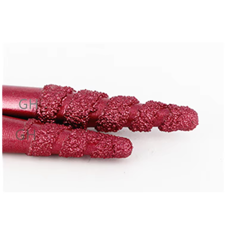 Fraise diamantée brasée pour revêtement
