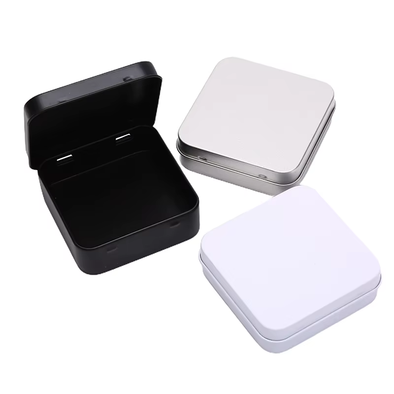 Mini boîtes de rangement en métal