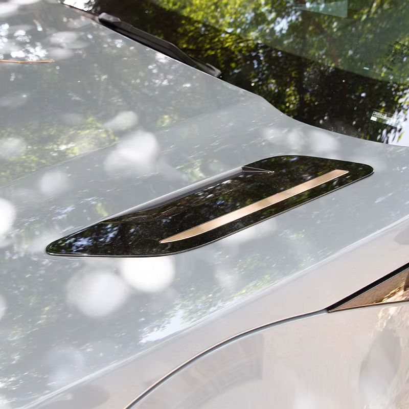 Couvercle extérieur de carrosserie ABS, base de sortie d'air, accessoires de voiture pour Land Rover Range Rover Evoque 2020, piano noir, or rose, argent