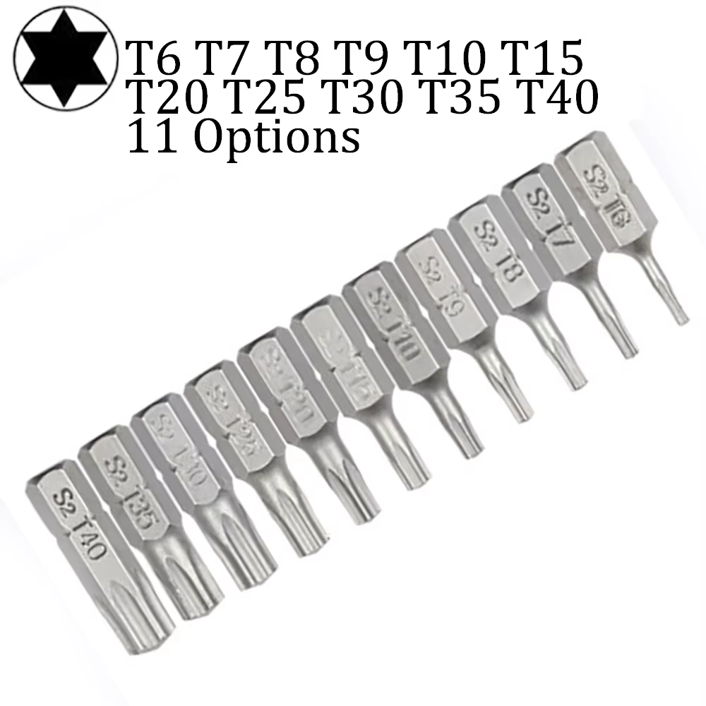 Jeu d'embouts de tournevis Torx