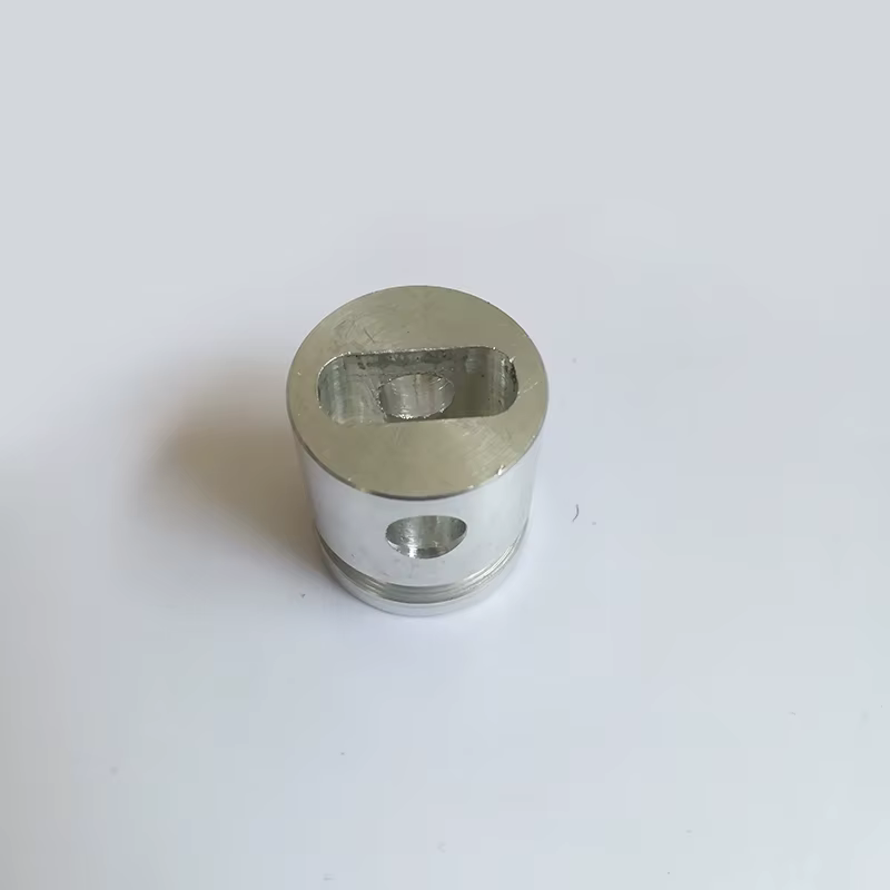 Piston de perceuse électrique en aluminium argenté