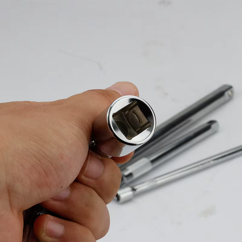 Barre d'extension de clé à cliquet à douille 1/4 "3/8" 1/2 "crv 50/75/100/125/150/250mm