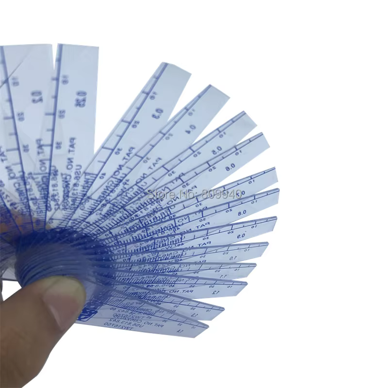 Jauge d'épaisseur en plastique Meaccelermeasurement