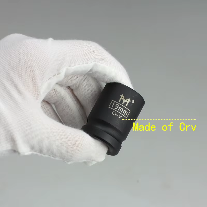1/2 "prise à Impact court prises d'air adoptrique 6 points 10 12 13 14 16 17 18 19 21 24 27 30 32mm pour Air