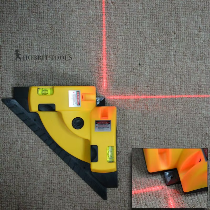 Niveau laser infrarouge à 90 degrés pour projection verticale et horizontale
