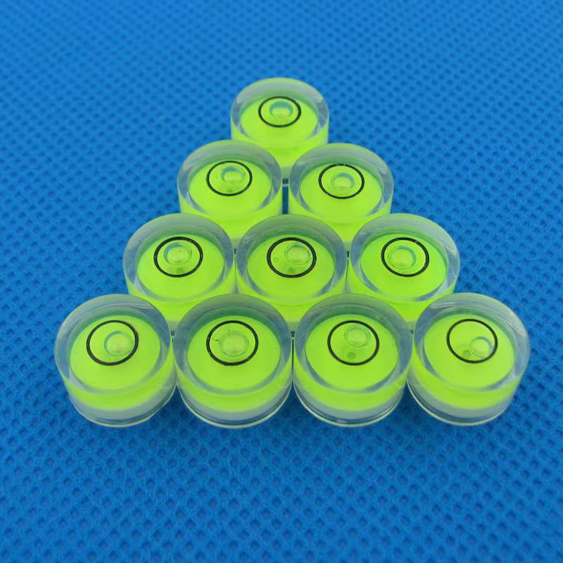 HACCURY – niveau de perles circulaire, Mini niveau à bulles, 14x8mm