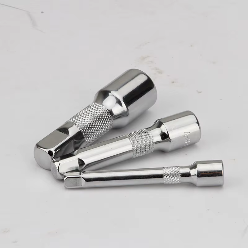 Barre d'extension de clé à cliquet à douille 1/4 "3/8" 1/2 "crv 50/75/100/125/150/250mm