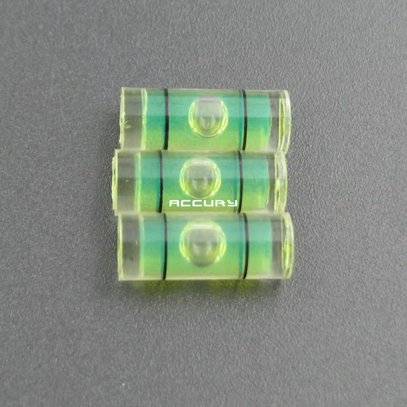 Mini niveau tubulaire en acrylique 6*15mm
