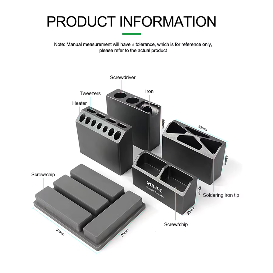 Relife – boîte de rangement combinée multifonctionnelle en aluminium