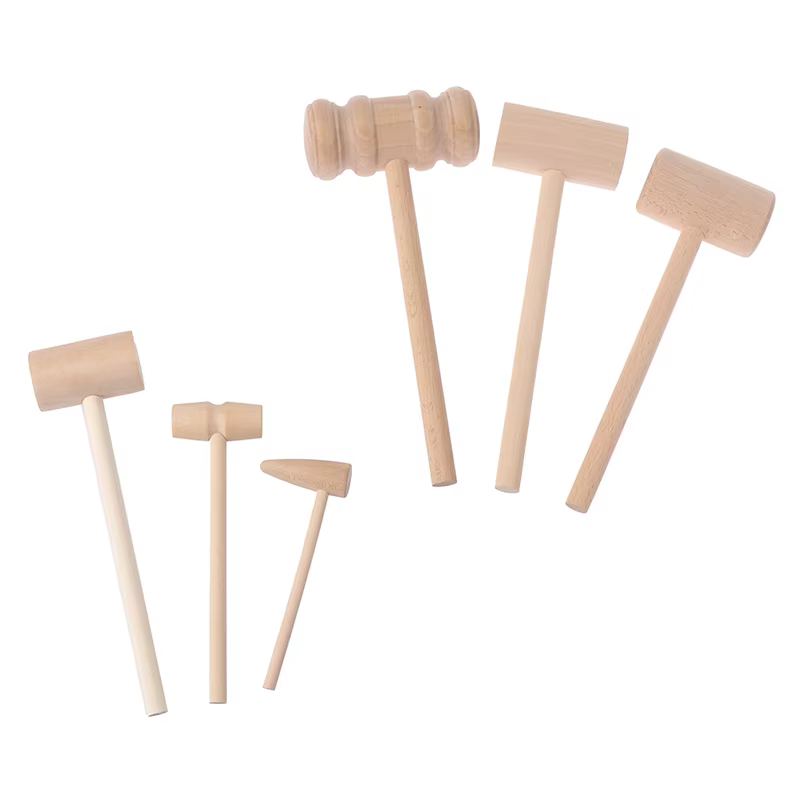 Marteau maillet en bois pour l'artisanat du cuir