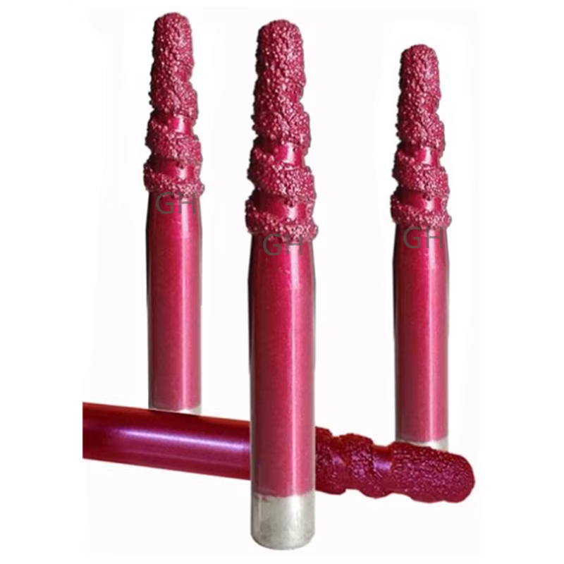Fraise diamantée brasée pour revêtement