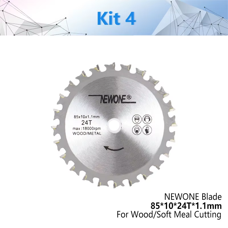NEWONE lame de scie circulaire disque de coupe pour bois/métal/plastique HSS carbure diamant résine