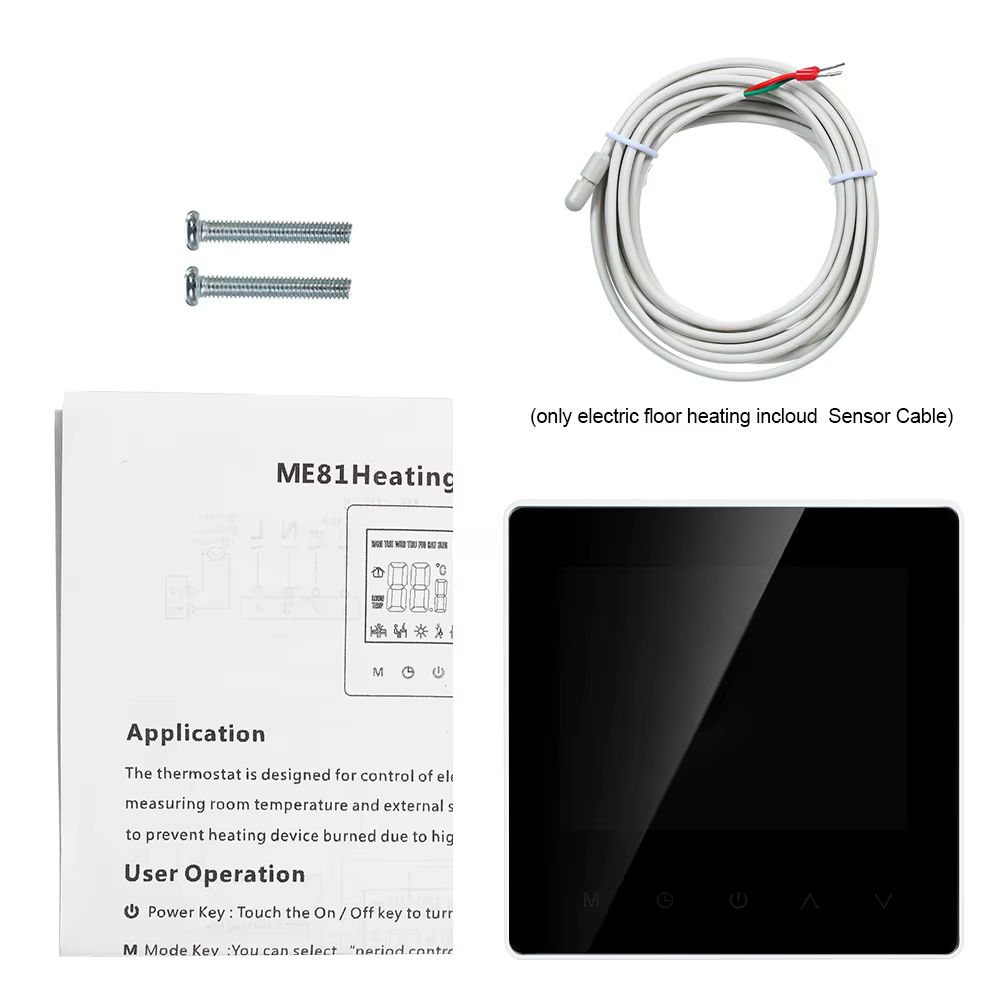 AVATTO Thermostat intelligent WiFi pour chauffage électrique