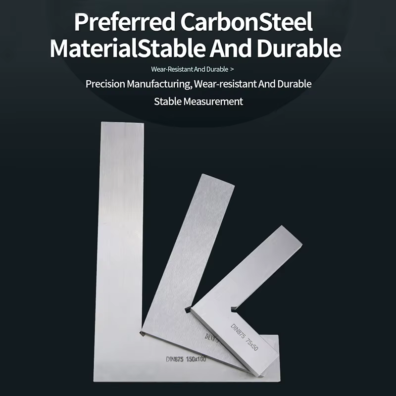 Règle d'angle carré à bord plat de 90 degrés
