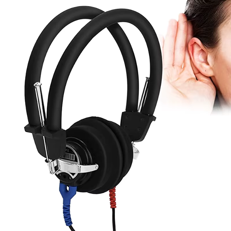 Tout nouveau Audiomètre TDH39 DD45, écouteurs audiométriques, transducteurs de Conduction d'air, casques, testeur auditif