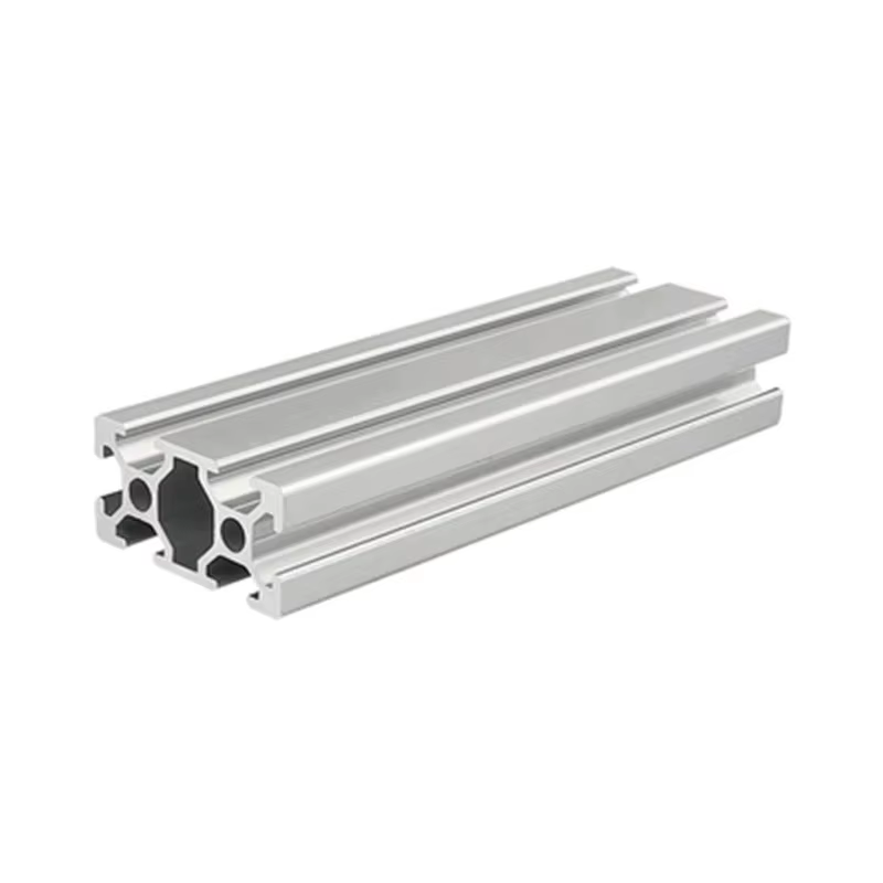 Profil en aluminium industriel standard européen, alliage d'aluminium, petit débit d'équipement ferroviaire automatique, 2020, 2040, 3030, 3060